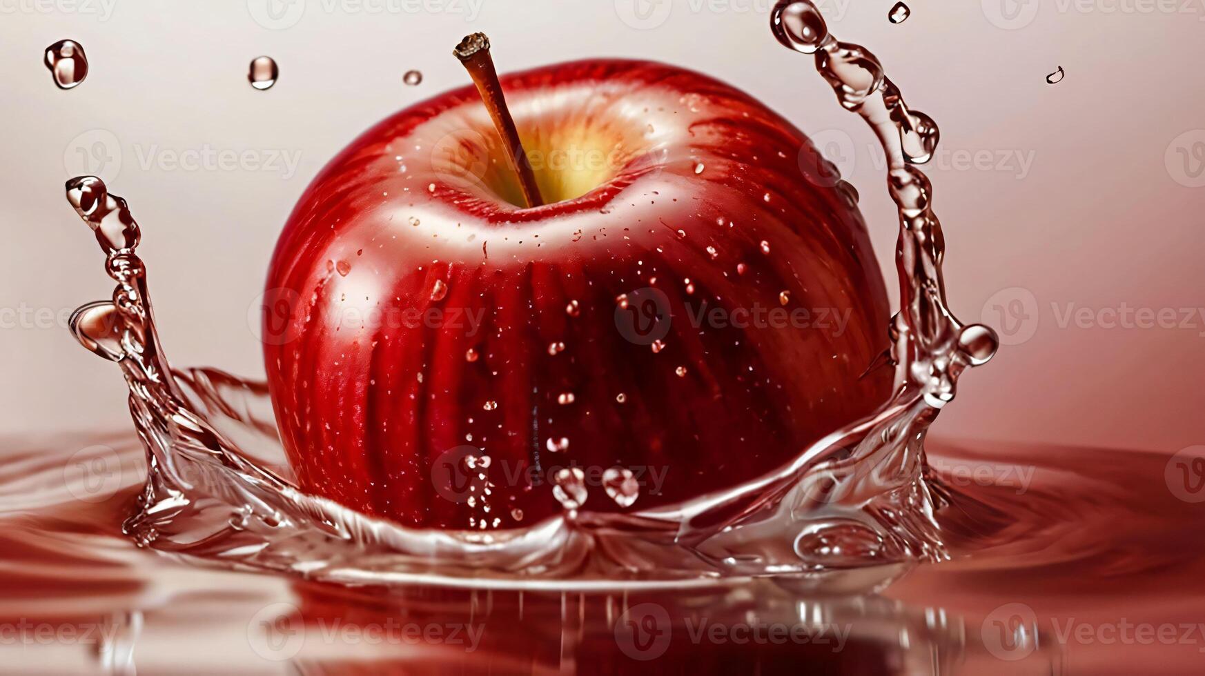 Creative fruits composition. Beautiful red whole apple , beautiful shiny red apple background, A delicious fresh and crisp red apple photo
