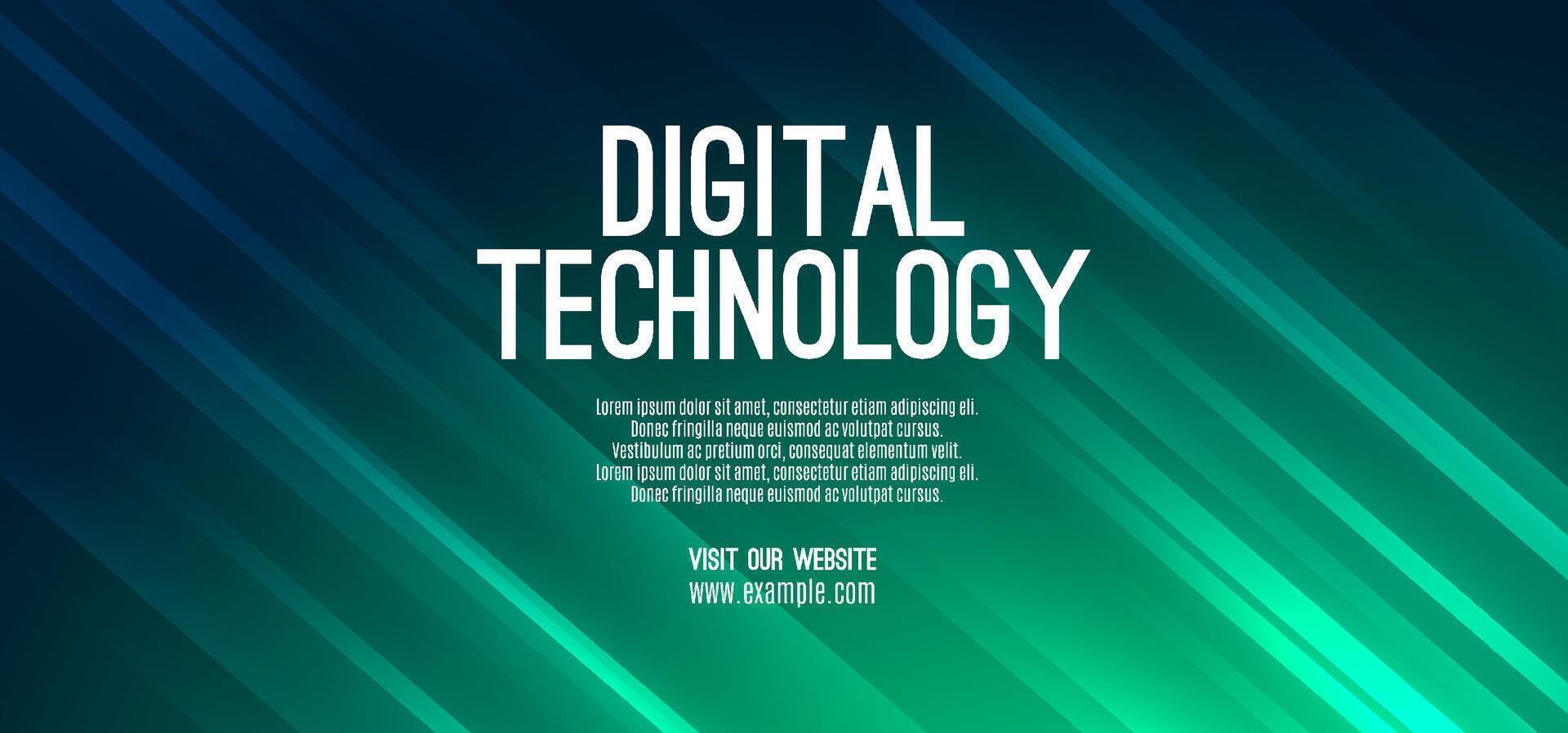 Digital technology speed connect blue green background, cyber nano information, abstract communication, innovation future tech data, internet network connection, Ai big data, line dot illustration 3d vector