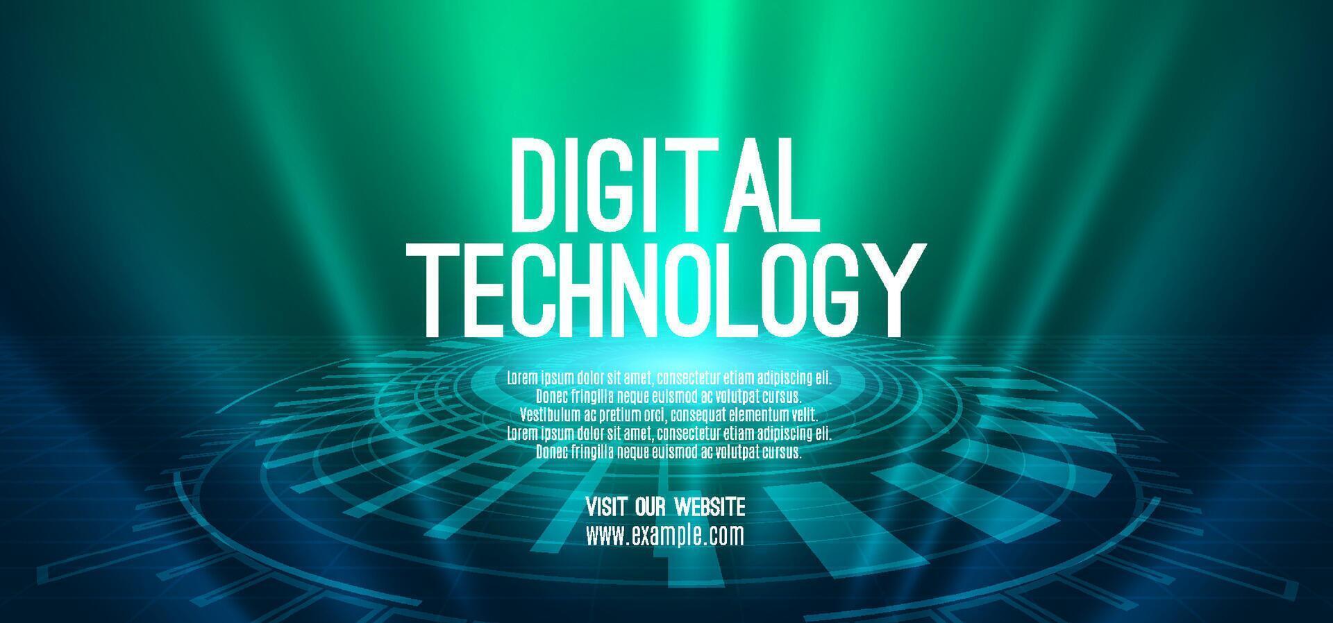 Digital technology speed connect blue green background, cyber nano information, abstract communication, innovation future tech data, internet global network connection, Ai big data, illustration 3d vector