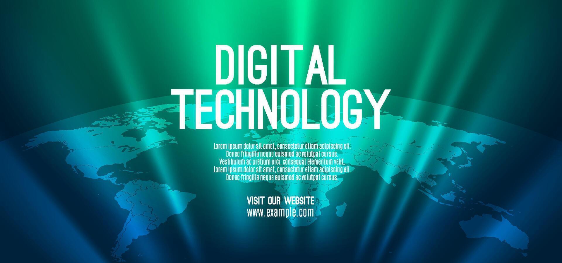 Digital technology speed connect blue green background, cyber nano information, abstract communication, innovation future tech data, internet global network connection, Ai big data, illustration 3d vector