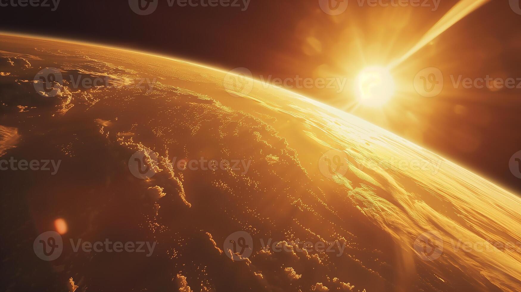 A new beginning earth from the heavens photo