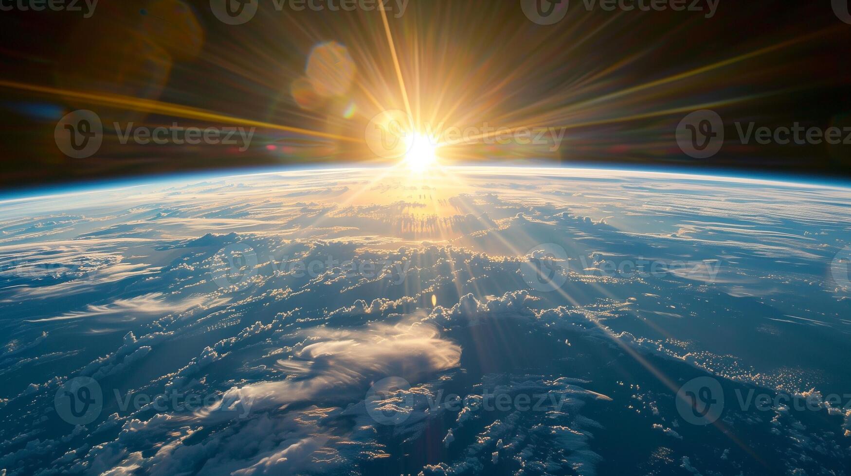 The divine light of creation photo