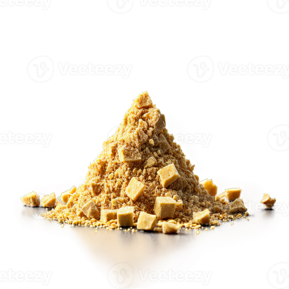Asafoetida small chunks arranged in a small pile natural light side view food and culinary png