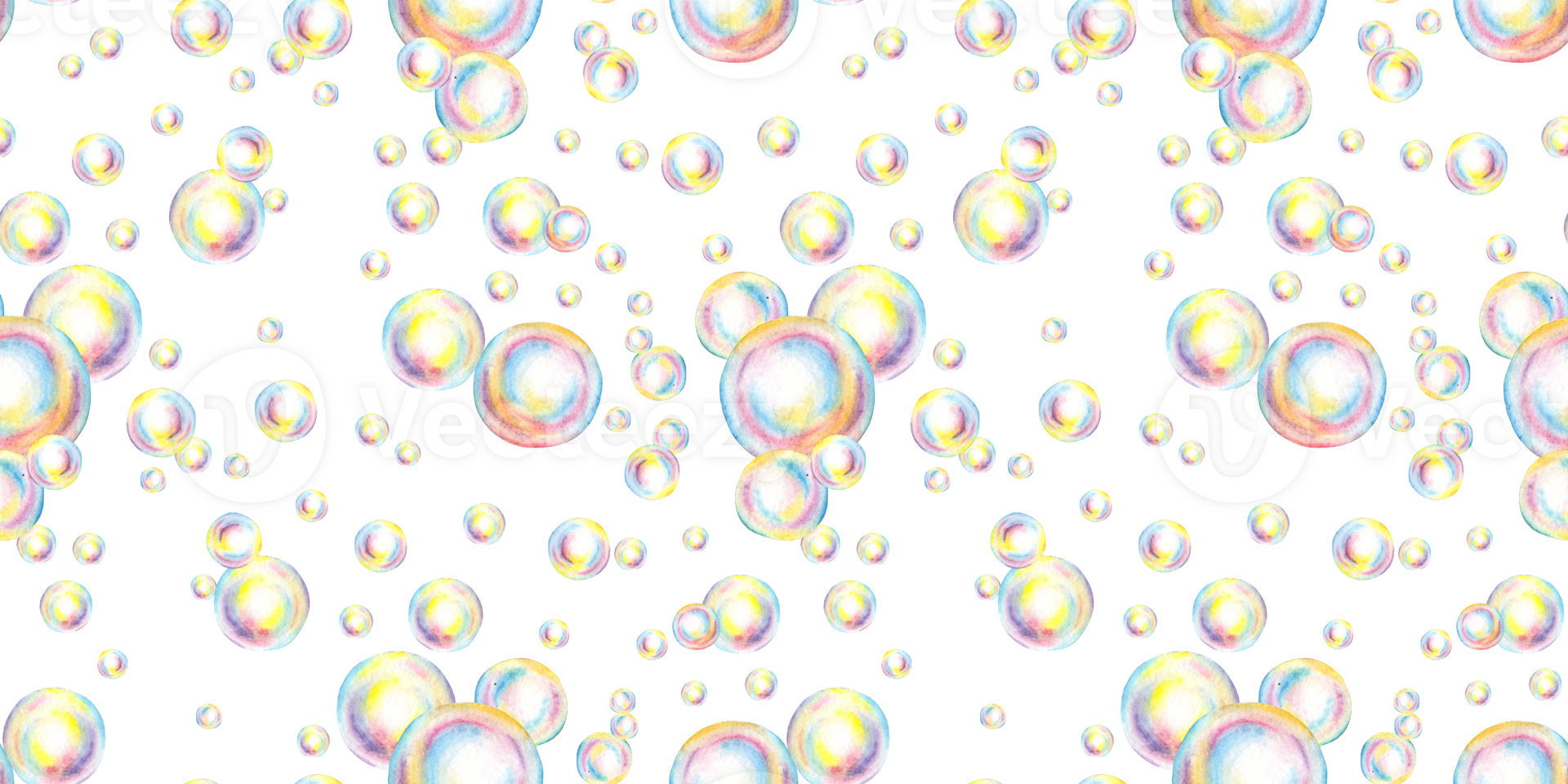 Soap bubbles rainbow foam pattern watercolor illustration. Summer toy symbol, bath time, carnival, bubble party. Isolated from the background. For the design of banners, cards, flyers png