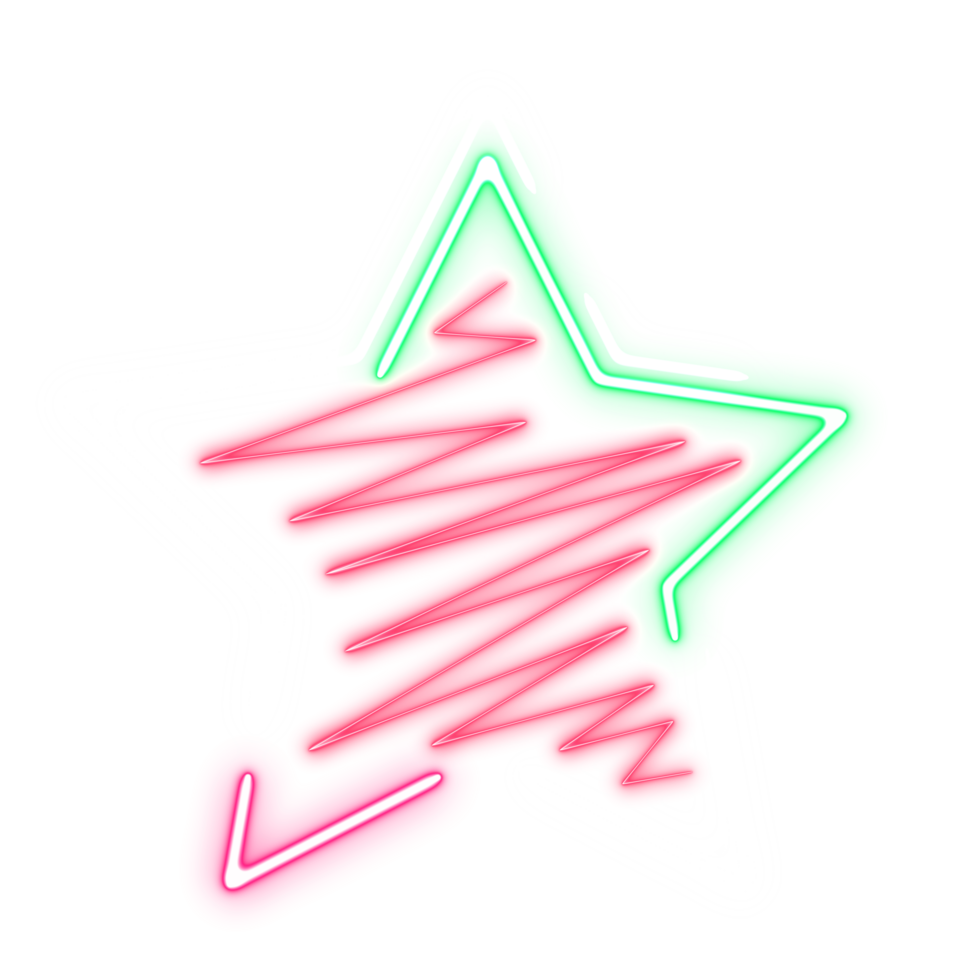 Retro bar glowing neon sign style 90s png