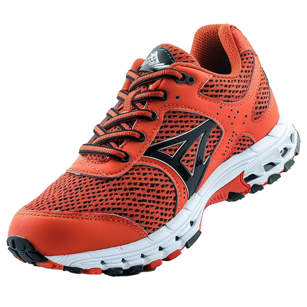 Running sneaker isolated on transparent background png