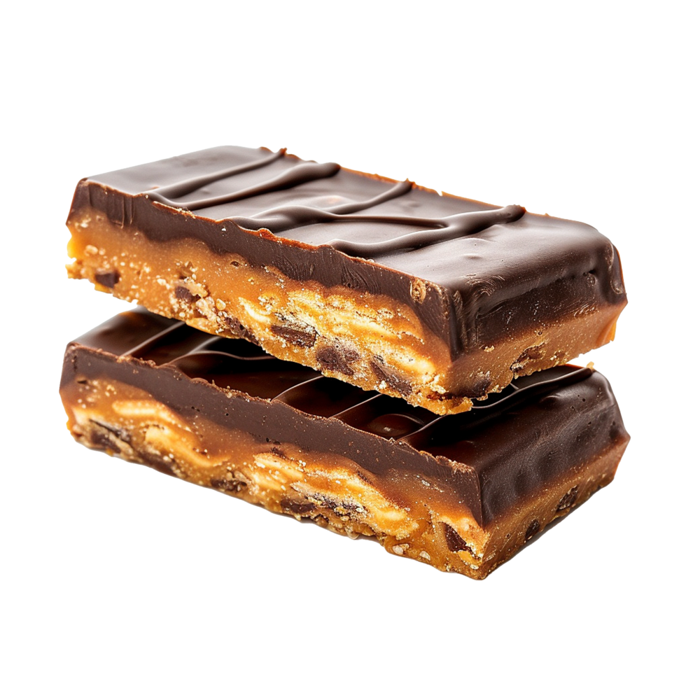 Yummy and delicious doba bars isolated on transparent background png