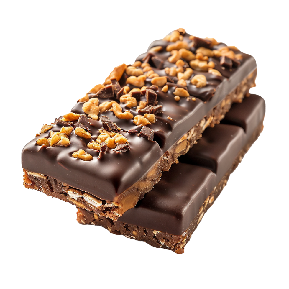 Yummy and delicious doba bars isolated on transparent background png