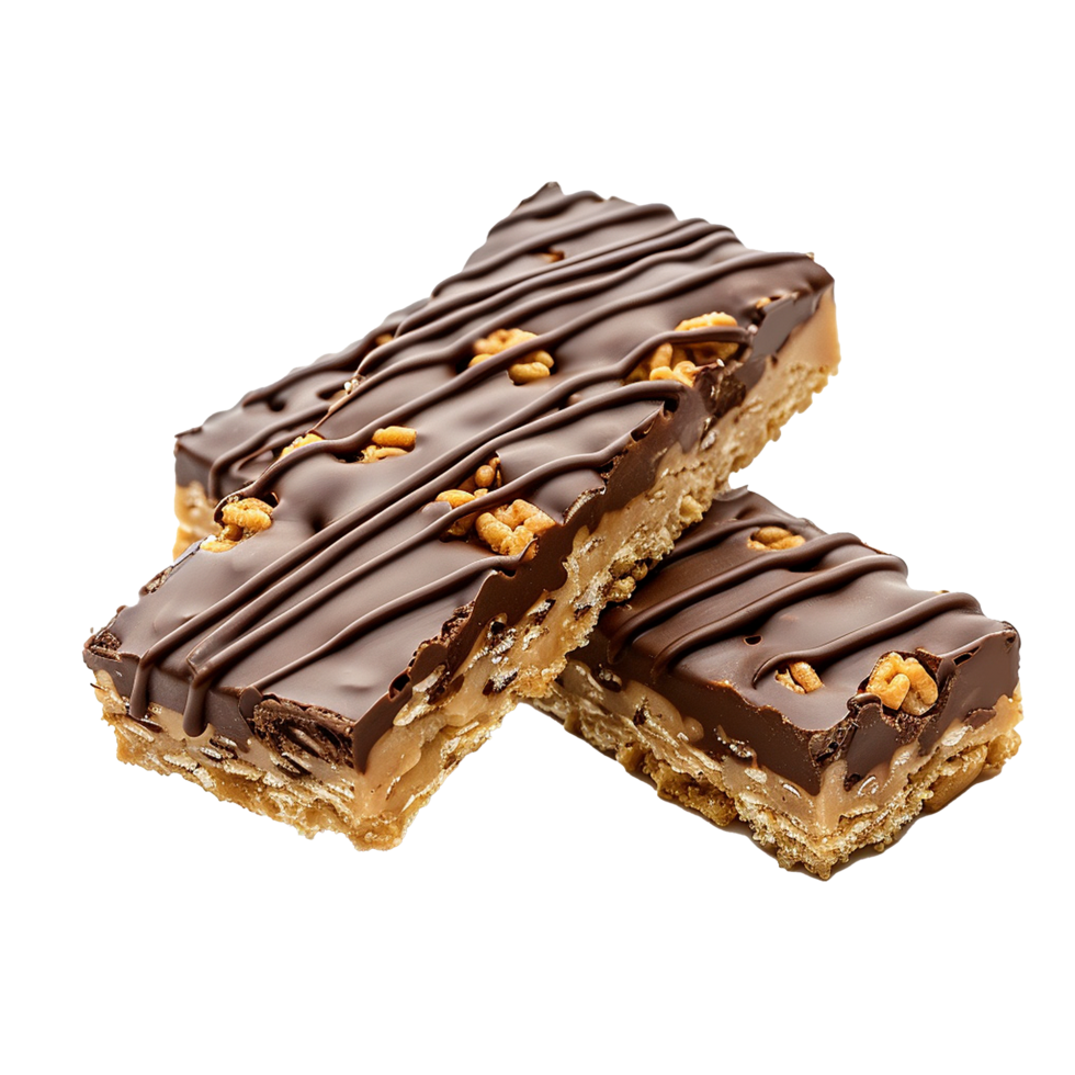 Yummy and delicious doba bars isolated on transparent background png