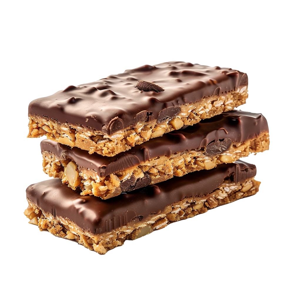 Yummy and delicious doba bars isolated on transparent background png