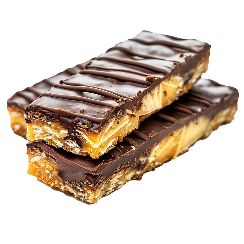 Yummy and delicious doba bars isolated on transparent background png