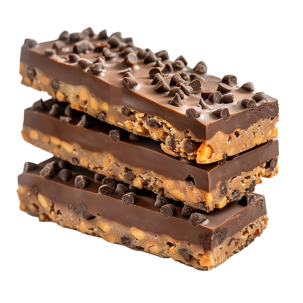 Yummy and delicious doba bars isolated on transparent background png