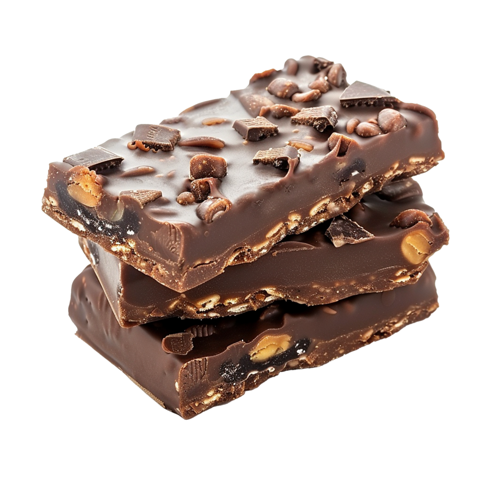 Yummy and delicious doba bars isolated on transparent background png