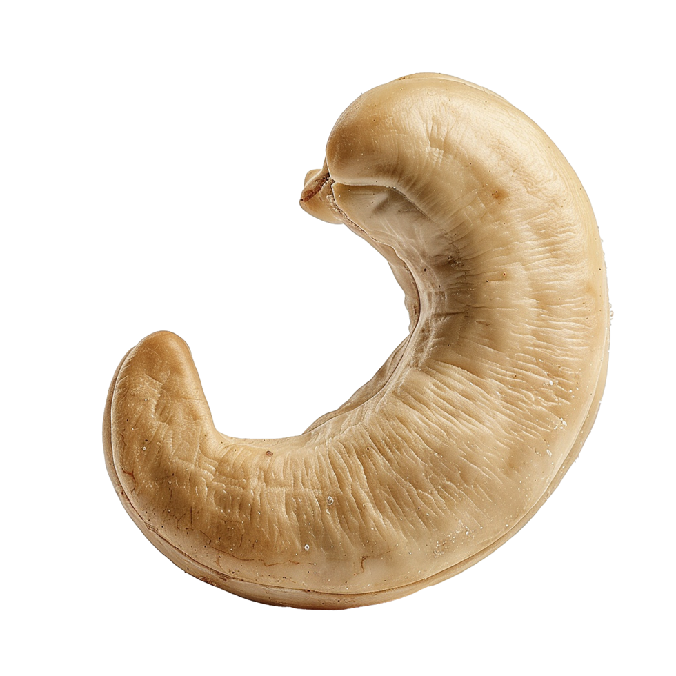 Caju cashew nut isolated on transparent background png