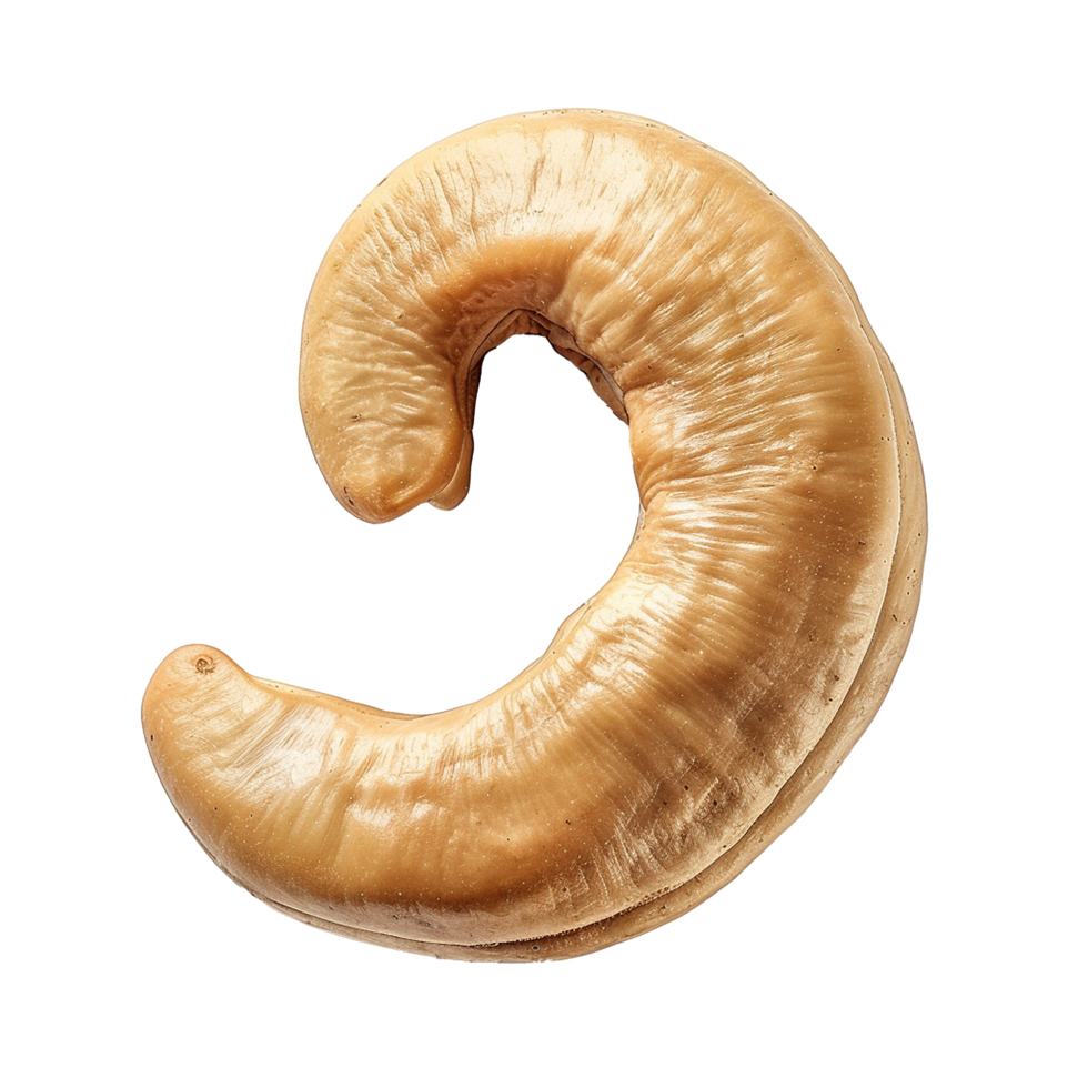 Caju cashew nut isolated on transparent background png