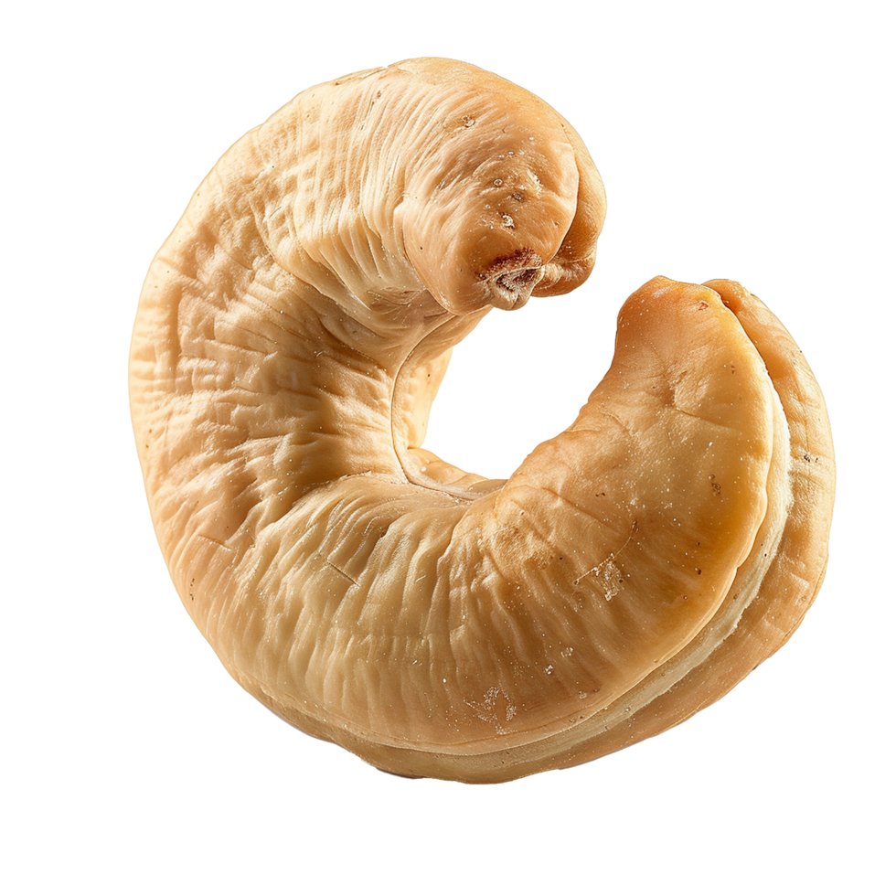 Caju cashew nut isolated on transparent background png