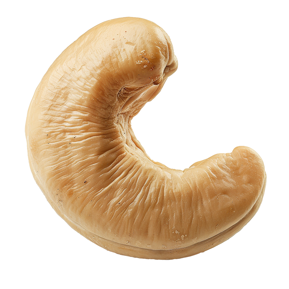 Caju cashew nut isolated on transparent background png