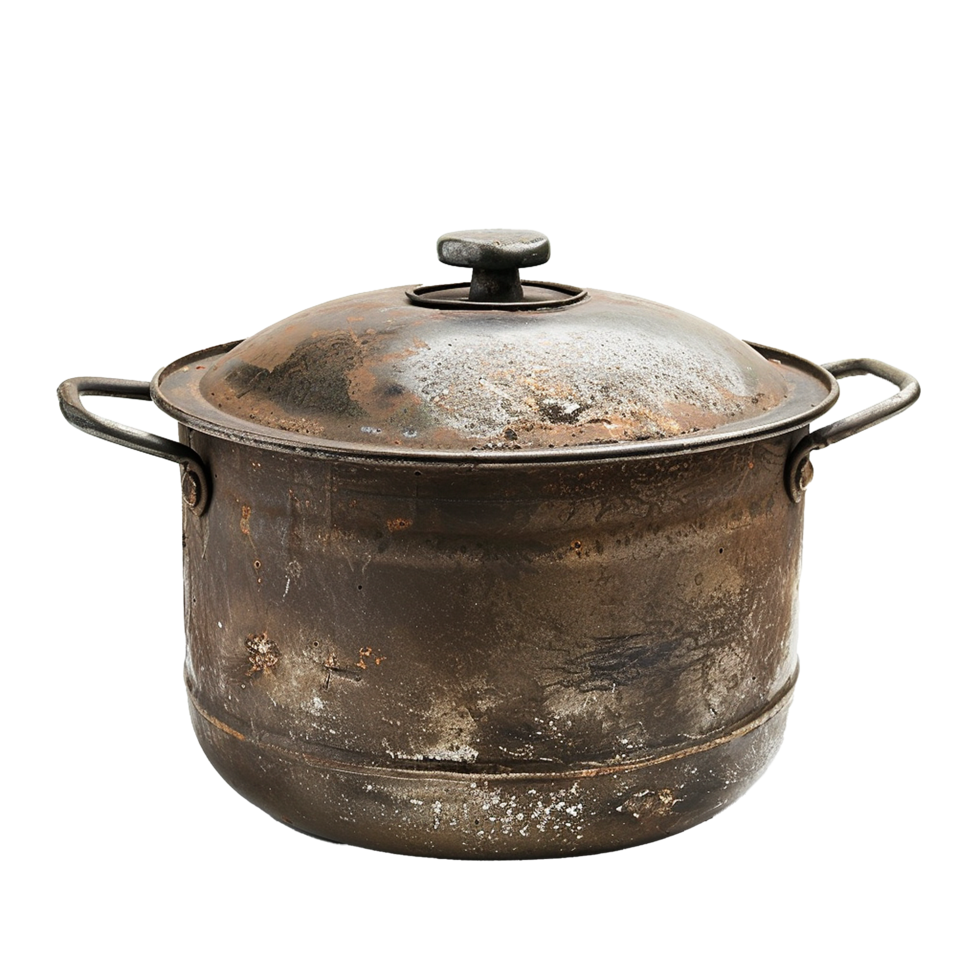 Kitchen pot isolated on transparent background png