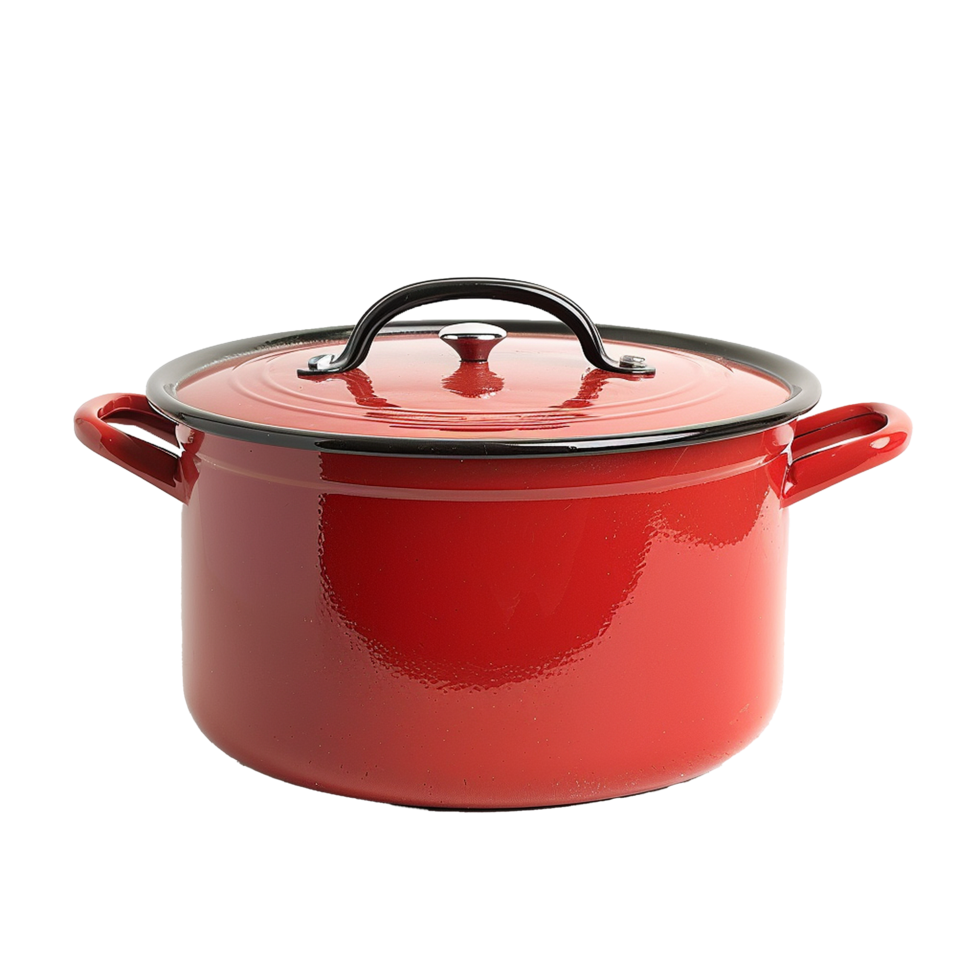 Kitchen pot isolated on transparent background png