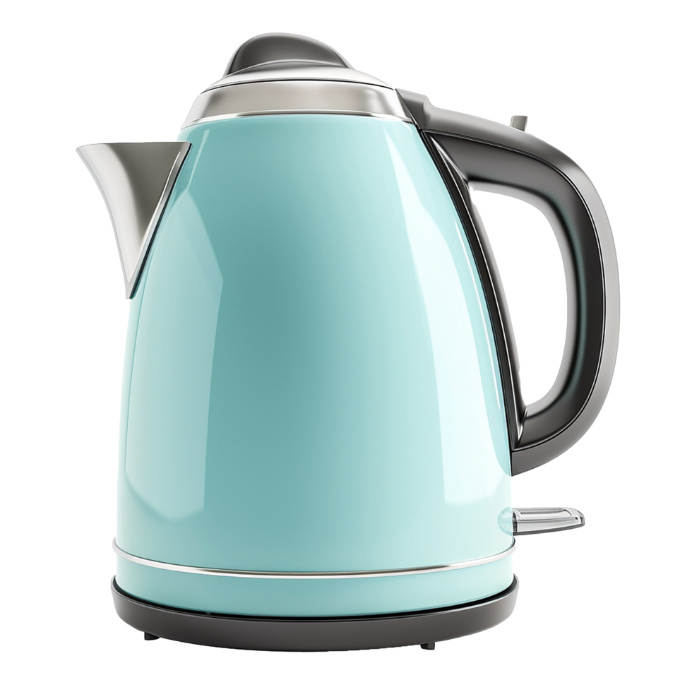 Plastic electric kettle isolated on transparent background png