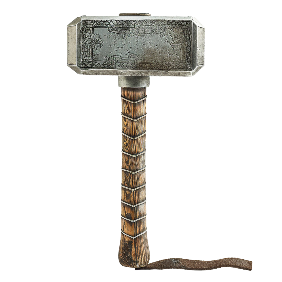 Thor stormbreaker isolated on transparent background png