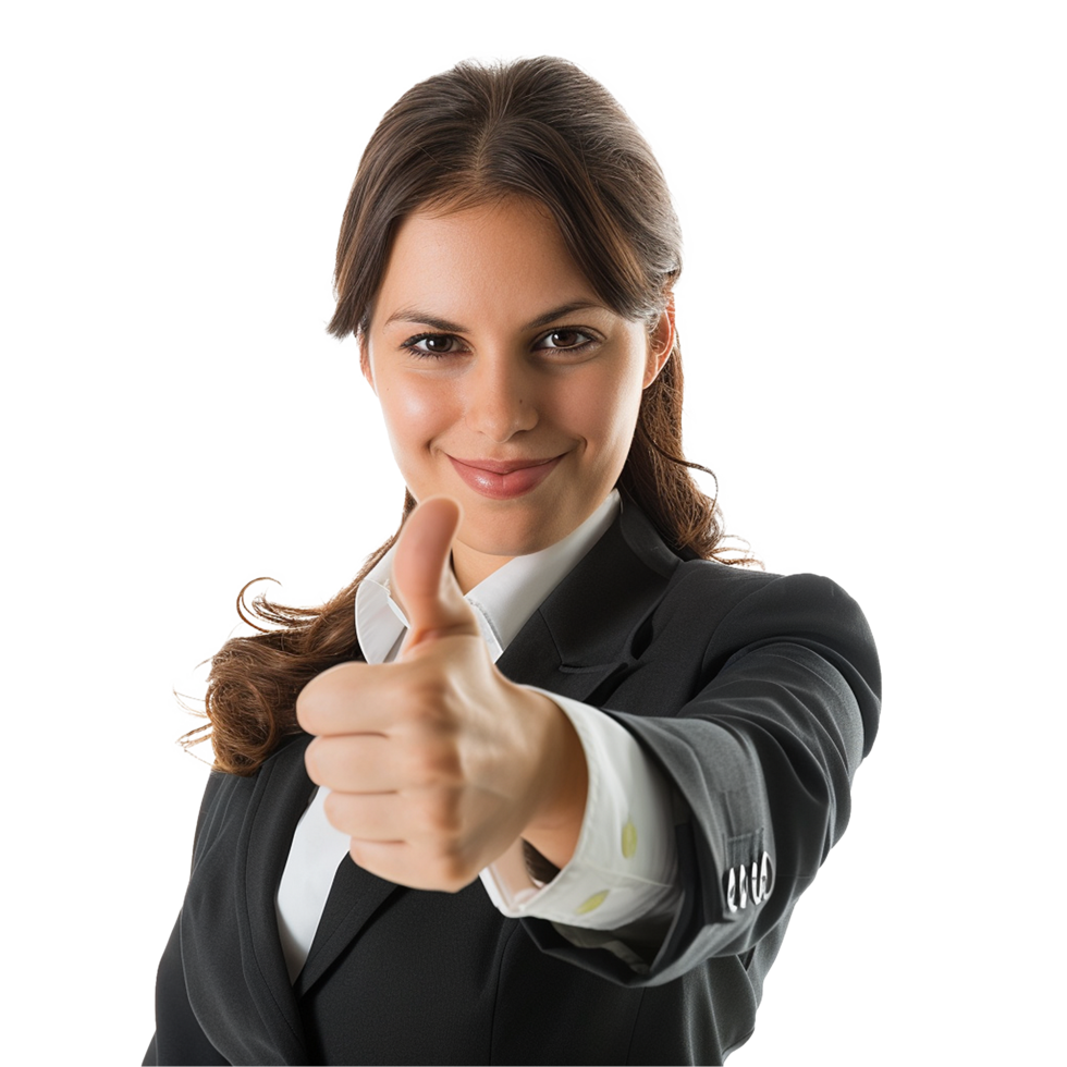 Businessman in microphone isolated on transparent background png