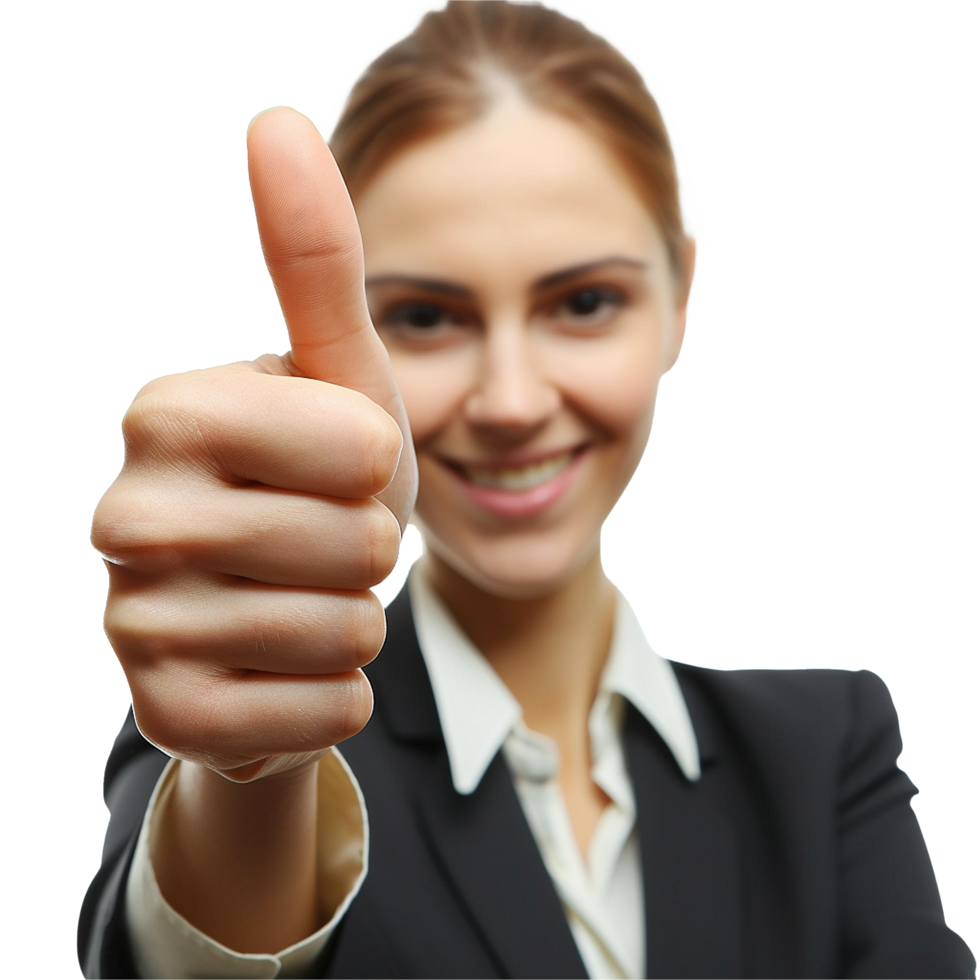 Businessman in microphone isolated on transparent background png