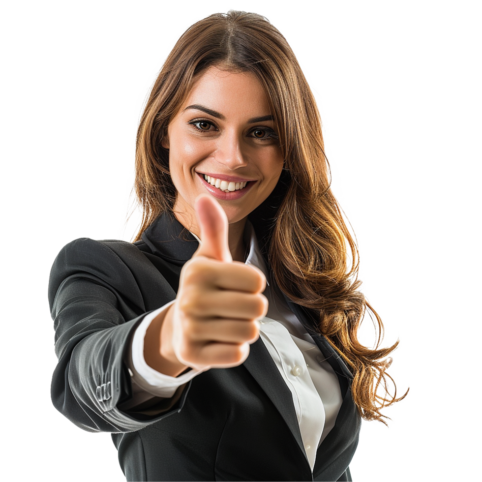 Businessman in microphone isolated on transparent background png