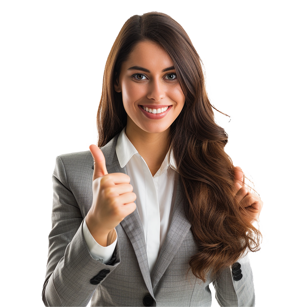 Businessman in microphone isolated on transparent background png