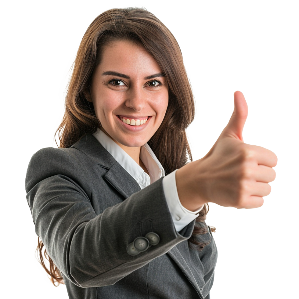 Businessman in microphone isolated on transparent background png