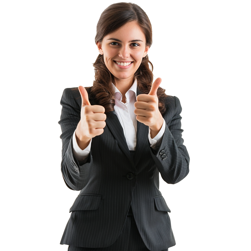 Businessman in microphone isolated on transparent background png