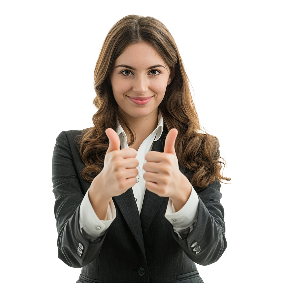 Businessman in microphone isolated on transparent background png
