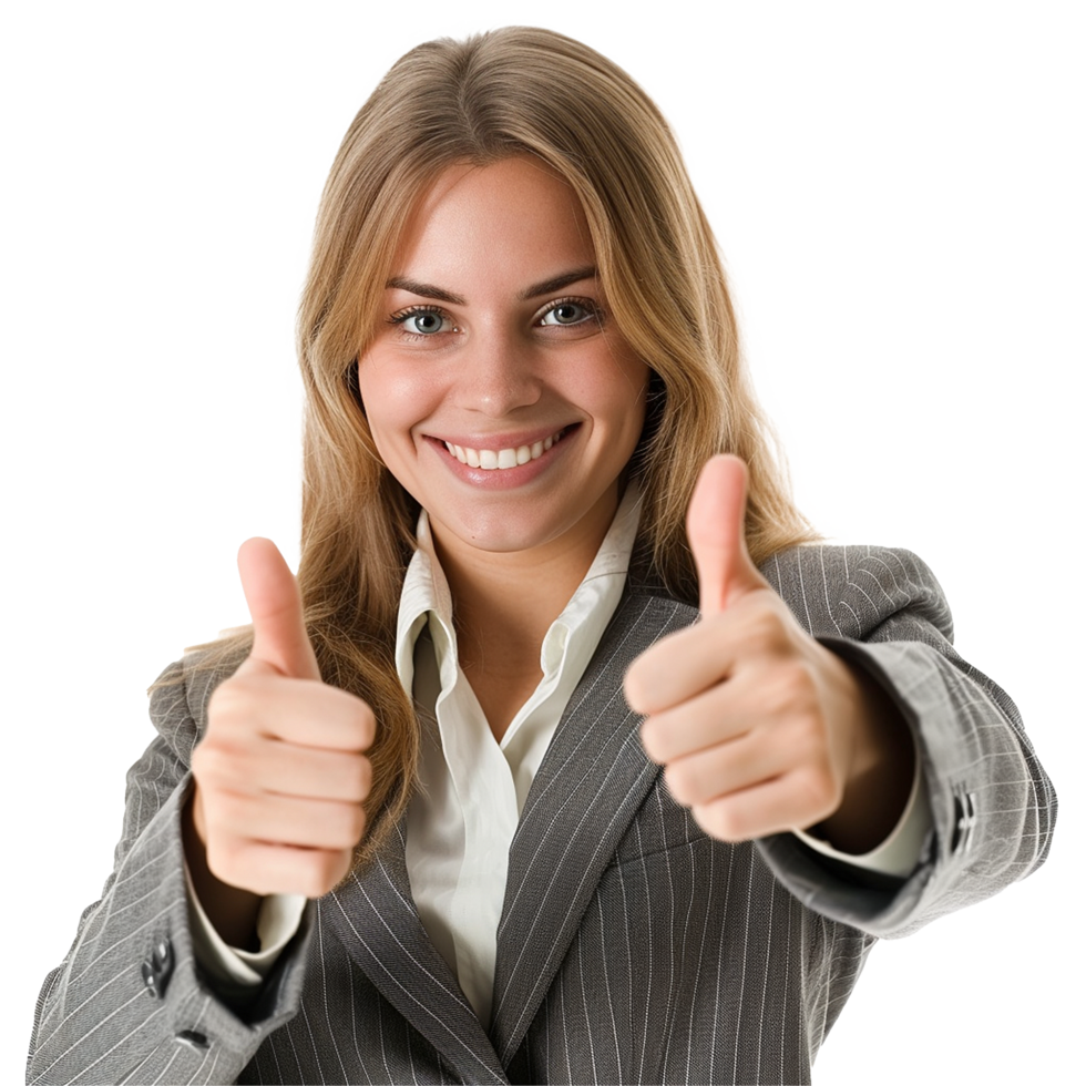 Businessman in microphone isolated on transparent background png