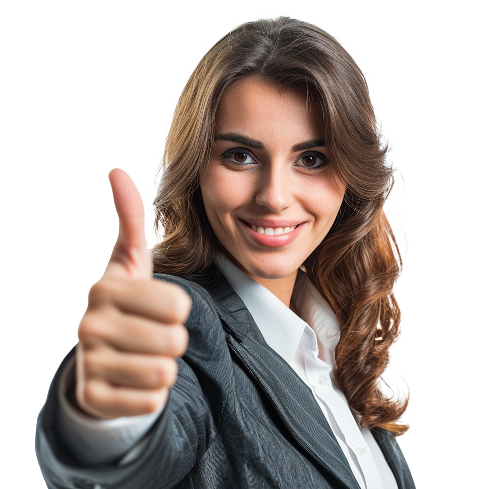 Businessman in microphone isolated on transparent background png