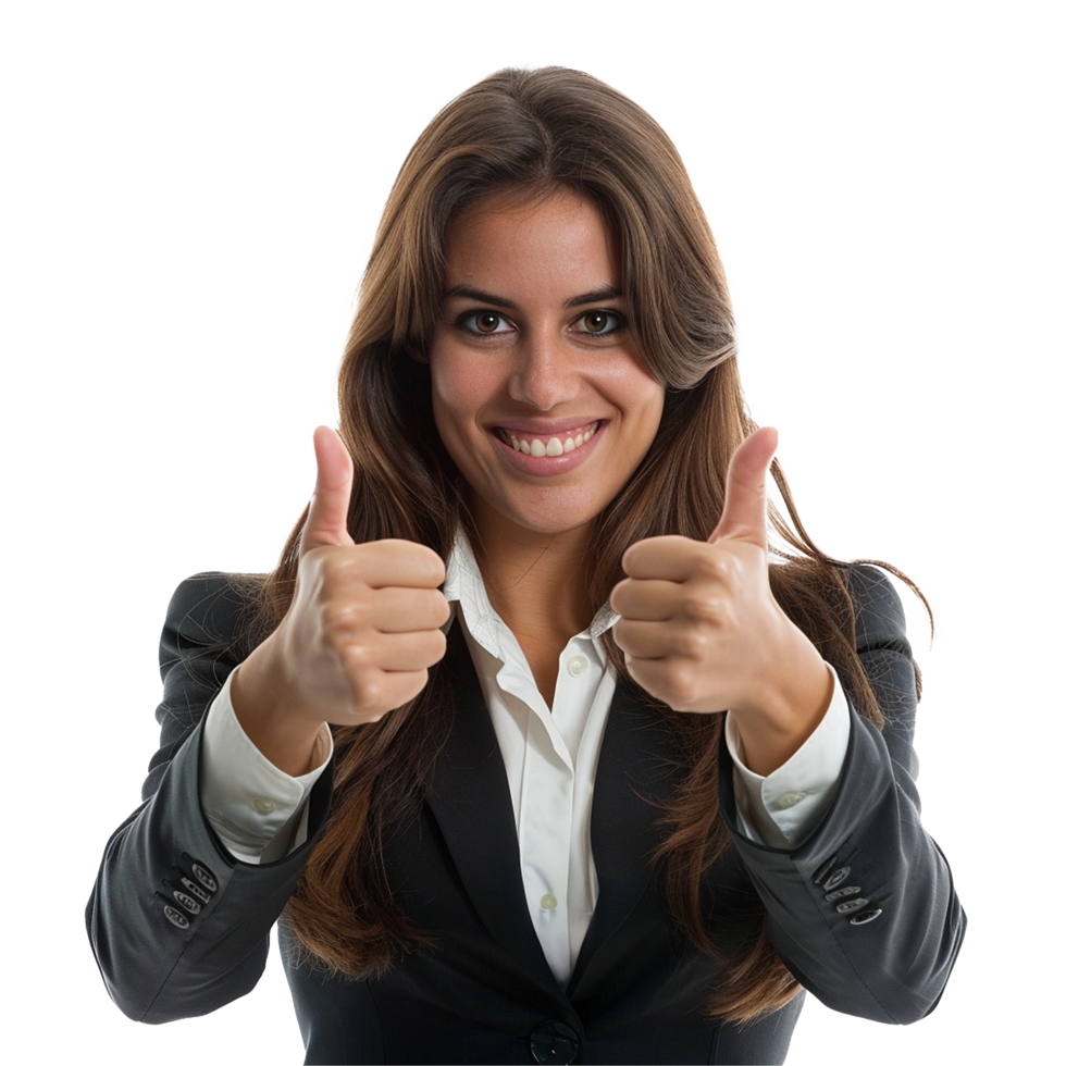 Businessman in microphone isolated on transparent background png
