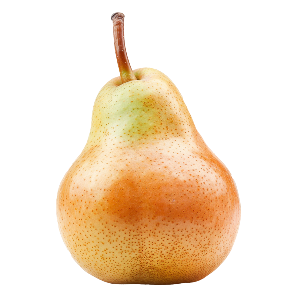 Pear fruit isolated on transparent background png