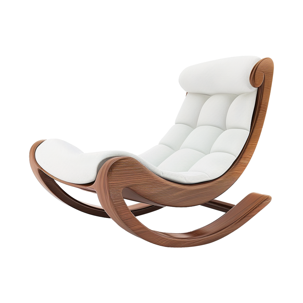 Rocking chair isolated on transparent background png