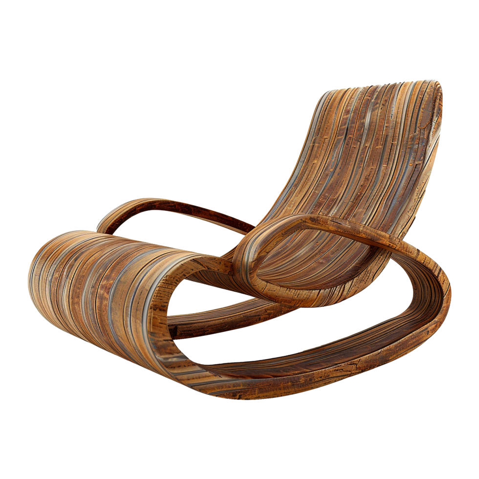 Rocking chair isolated on transparent background png