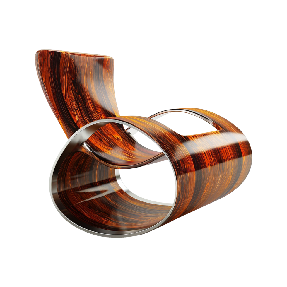 Rocking chair isolated on transparent background png