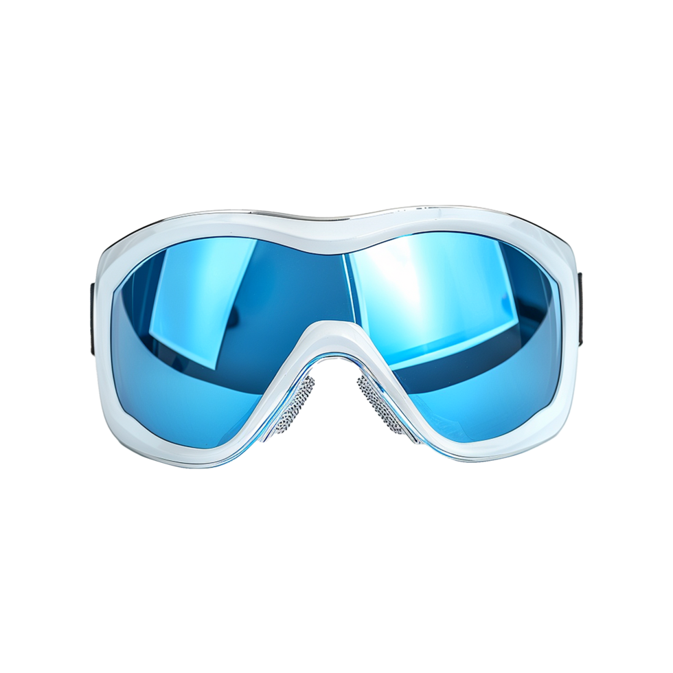 Winter sport glasses isolated on transparent background png
