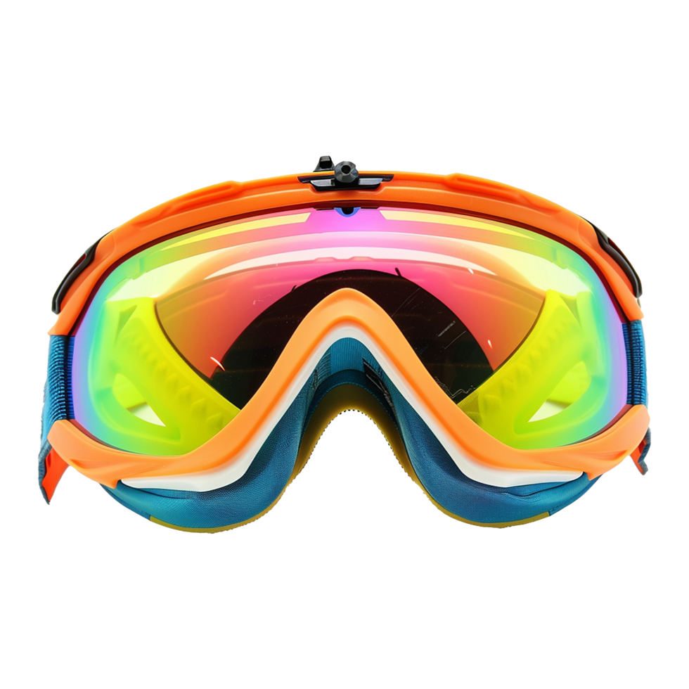 Winter sport glasses isolated on transparent background png