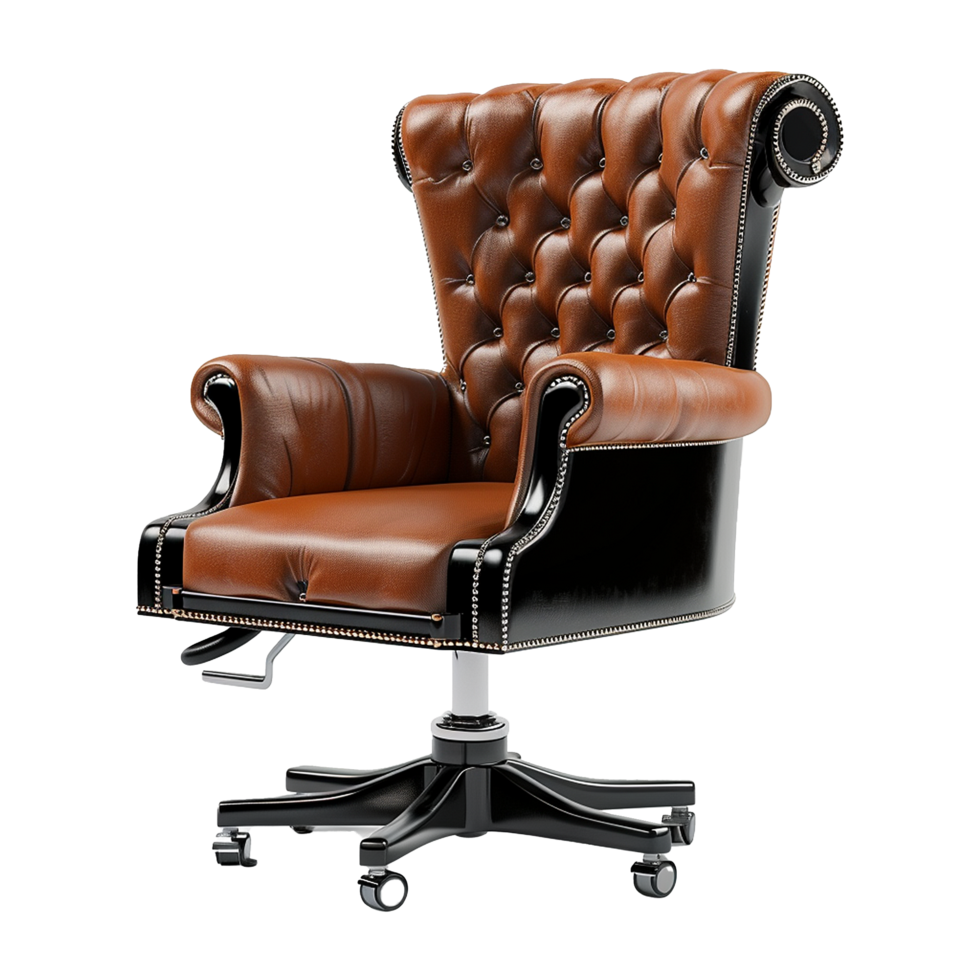 Captains chair isolated on transparent background png