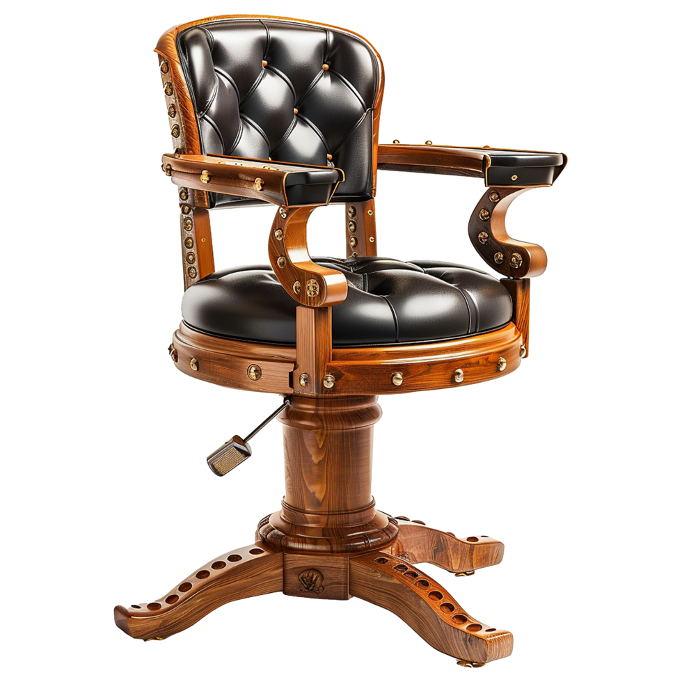 Captains chair isolated on transparent background png