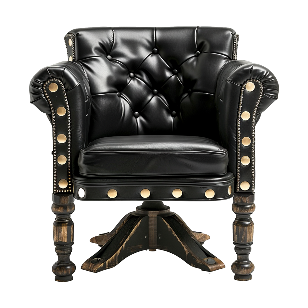 Captains chair isolated on transparent background png