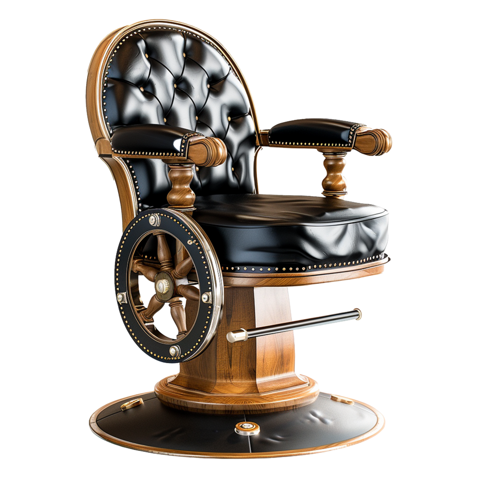 Captains chair isolated on transparent background png