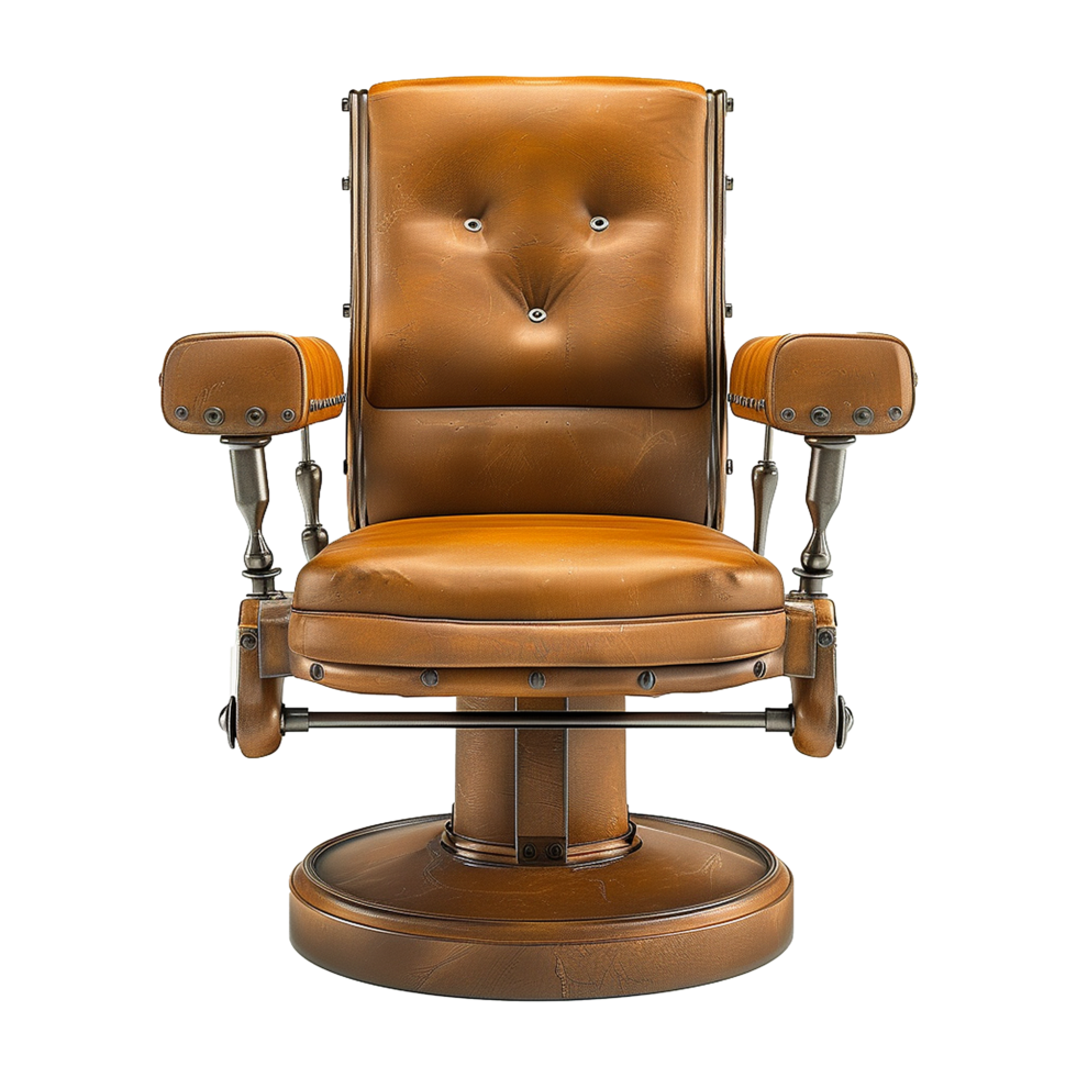 Captains chair isolated on transparent background png