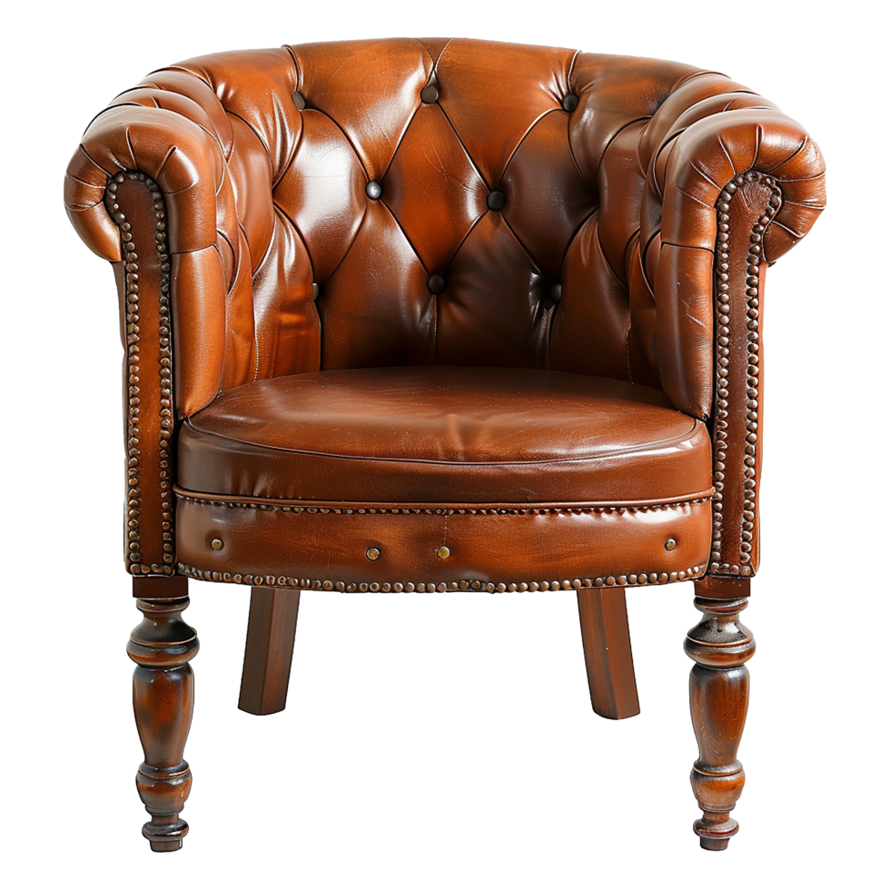 Captains chair isolated on transparent background png