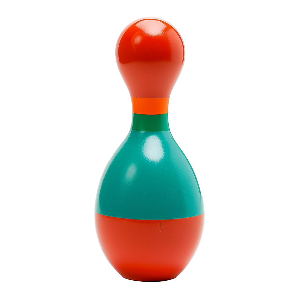 Interesting toy bowling isolated on transparent background png