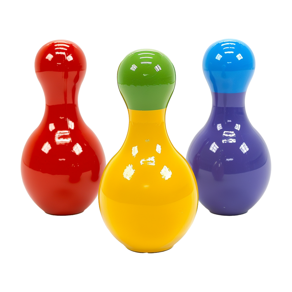 Interesting toy bowling isolated on transparent background png