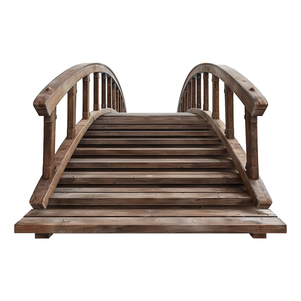 Footbridge isolated on a transparent background png